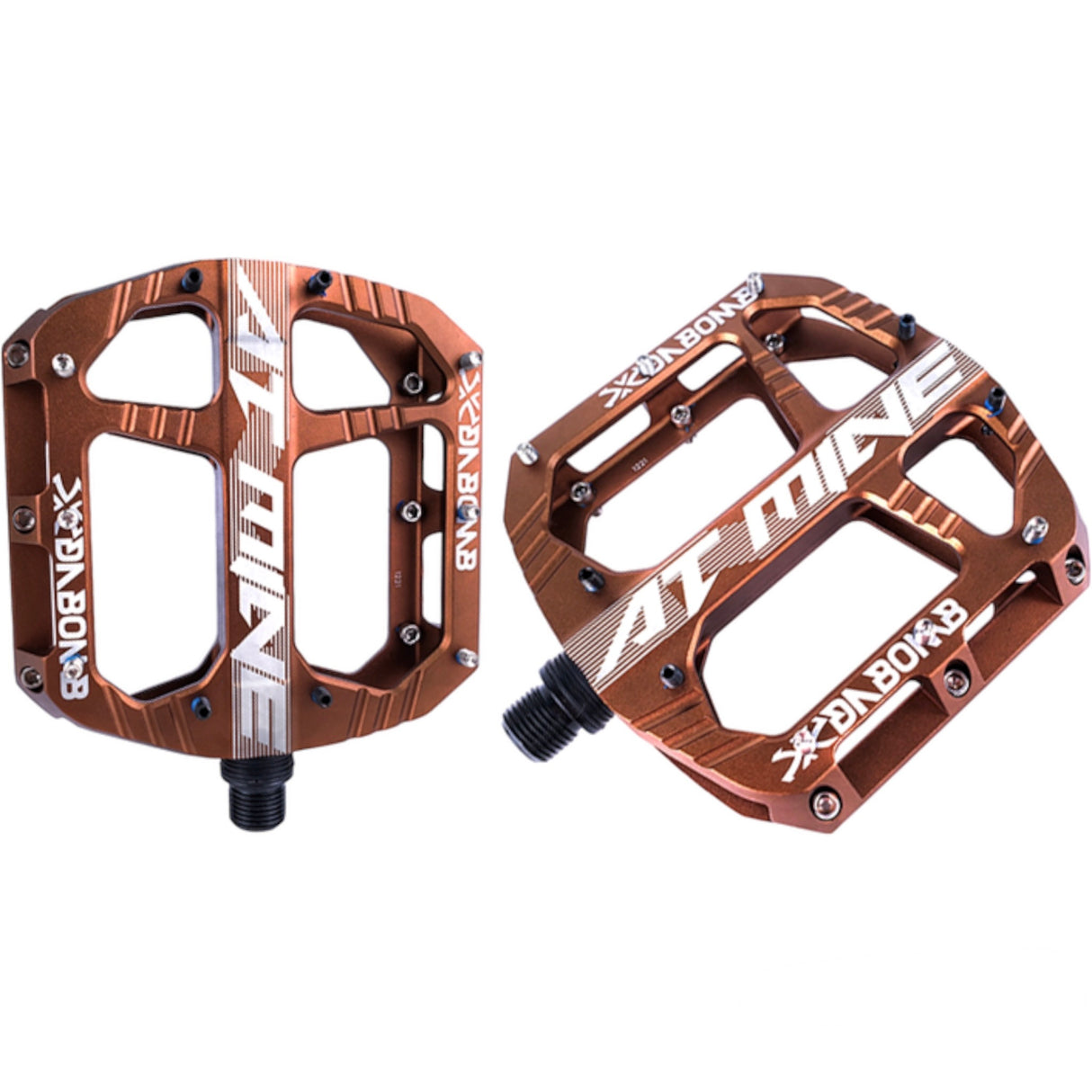 Da Bomb At Mine MTB Pedals Brown