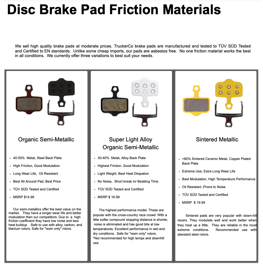 TruckerCo - OSM6 - Avid Sram Guide/ Elixir Trail / G2