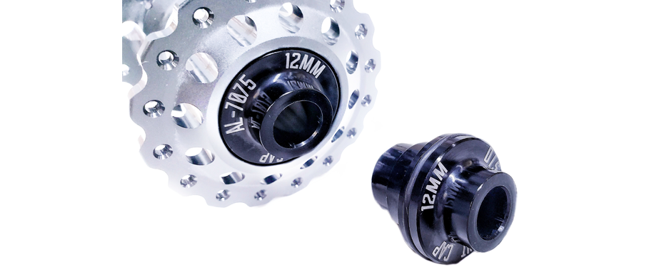 DA BOMB - FRONT CAP 12mm (for UFO F-15 with Gravel Bike)