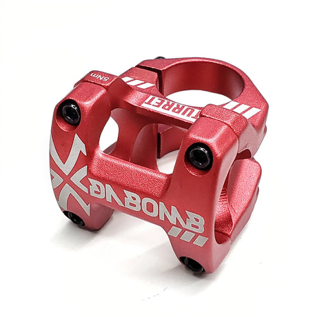 Da Bomb Bikes Turret Bike Stem 31.8mm Red MTB