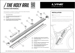 LYNE - HOLY RAIL TRIANGLE STORAGE BOX KIT + QUICK-DRAW MULTITOOL