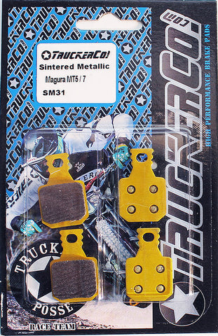TruckerCo - SM31 - MAGURA MT5 MT7 Trail 4 piston- 4 pc